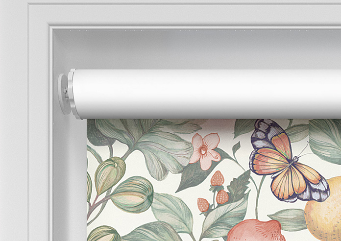 Clemence, Orange - Twist&Fit Roller Blind - Image 10